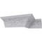 Ekena Millwork 3 7/8"H x 3 3/4"P x 5 3/8"F x 94 1/2"L, (12" Repeat), Medway Crown Moulding MLD04X04X05ME - alternate 10